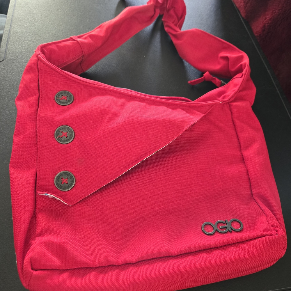 OGIO Vibrant Red Crossbody Bag